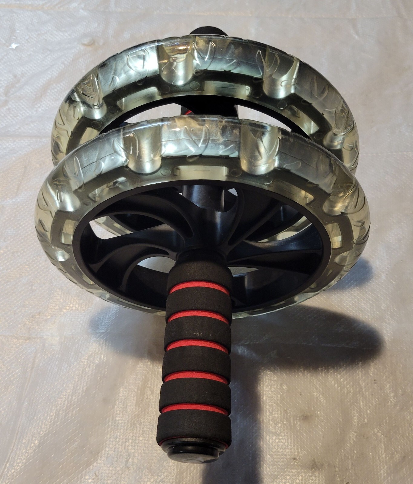 Double Wheel Abdominal Wheel Roller Core Workout