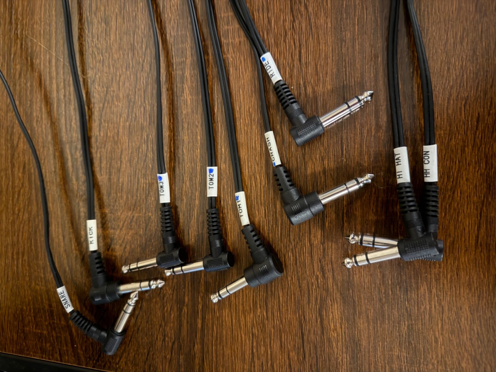 YAMAHA DTX DRUM TRIGGER CABLE SET - EXCELLENT CONDITION!