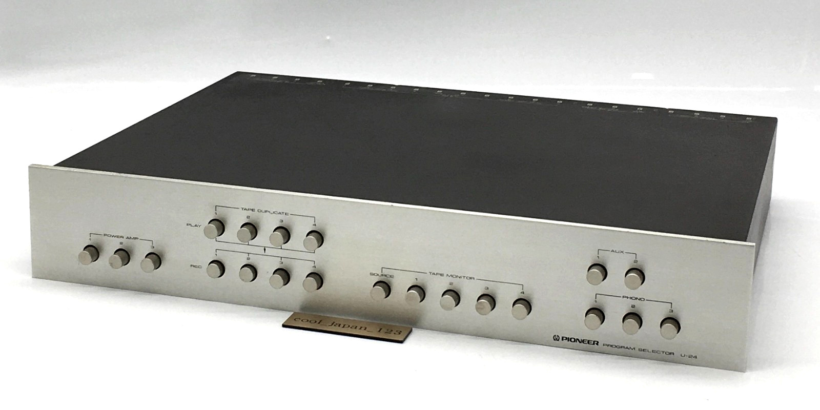 Pioneer U-24 Passive Type Multi-Function Audio Program Selector Tested Working