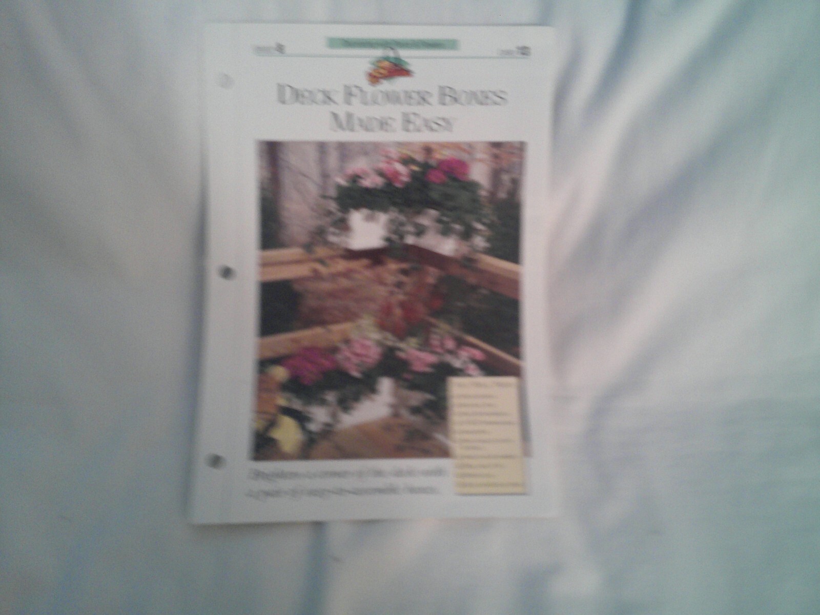 deck flower boxes made easy pattern group 8 card 13