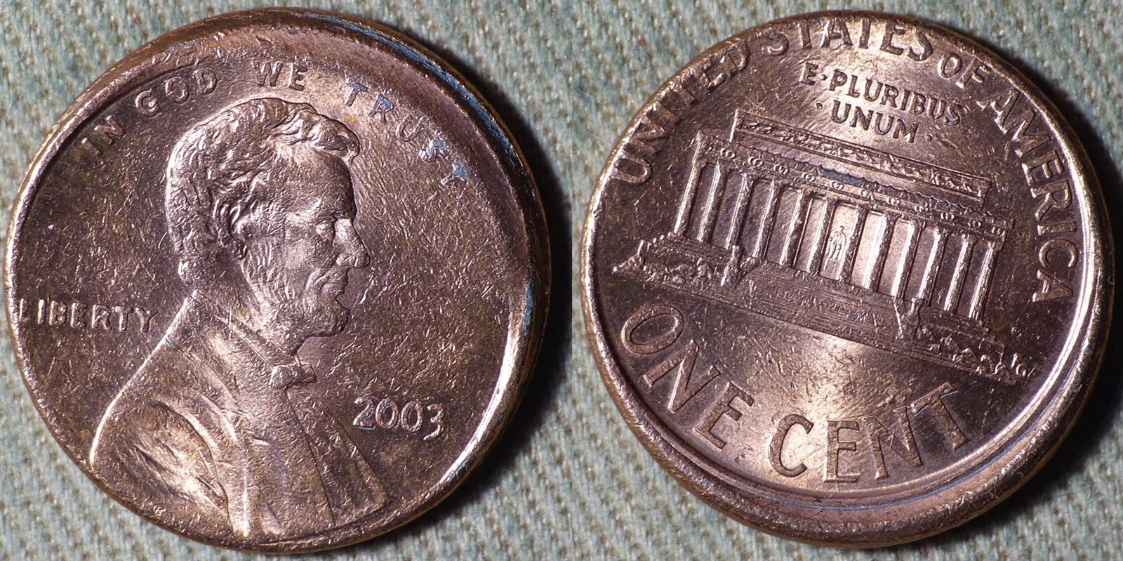 Error : 2003 Cent Broadstruck IREC2716A