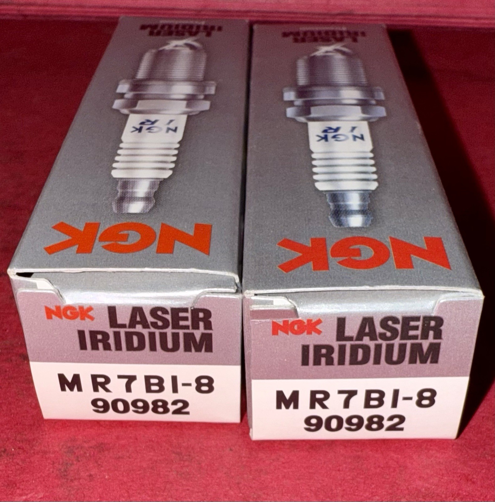 NGK MR7BI-8 Spark plugs (pack of 2) SkiDoo/Spyder new