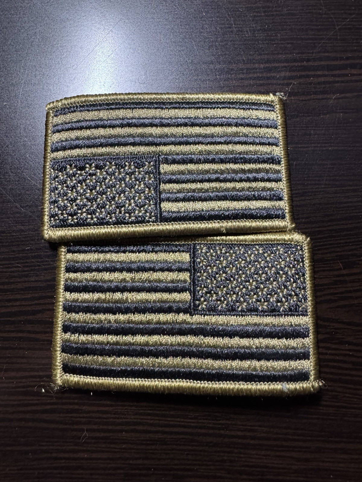 USGI US Army Multicam OCP Subdued American Flag Uniform Patch Set - Pair New 3”