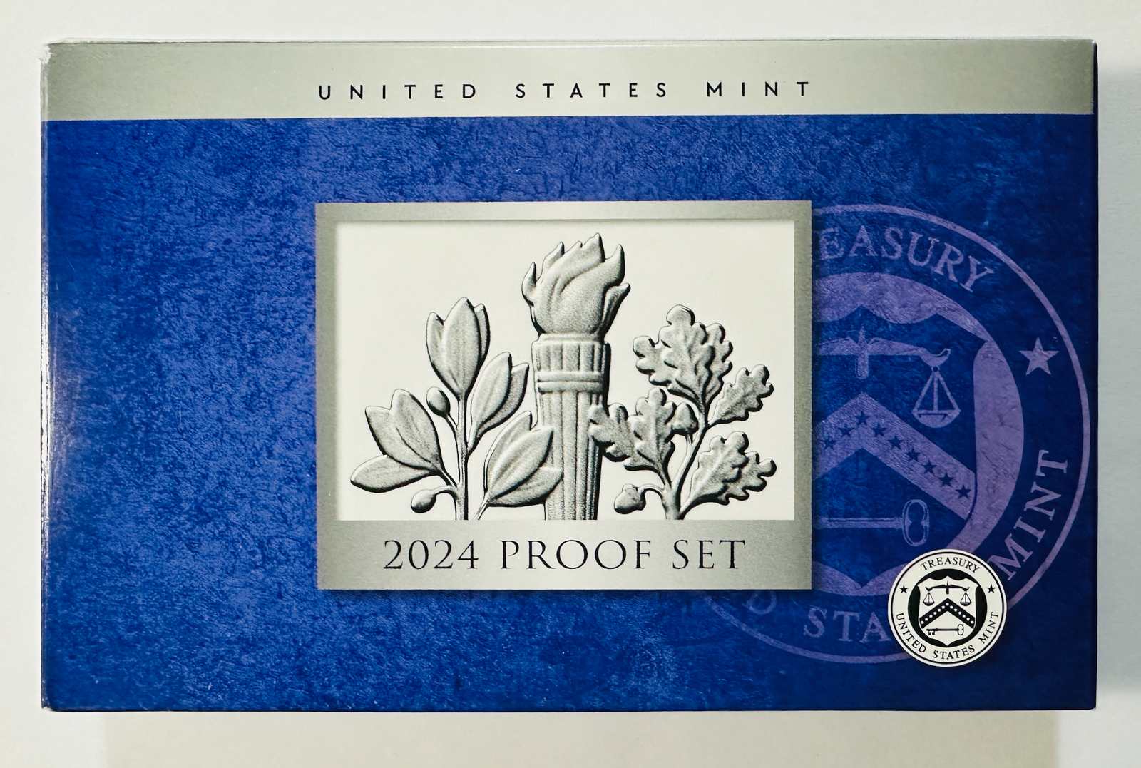2024 PROOF SET BOX with Certificate of Authenticity COA!  *NO COINS*