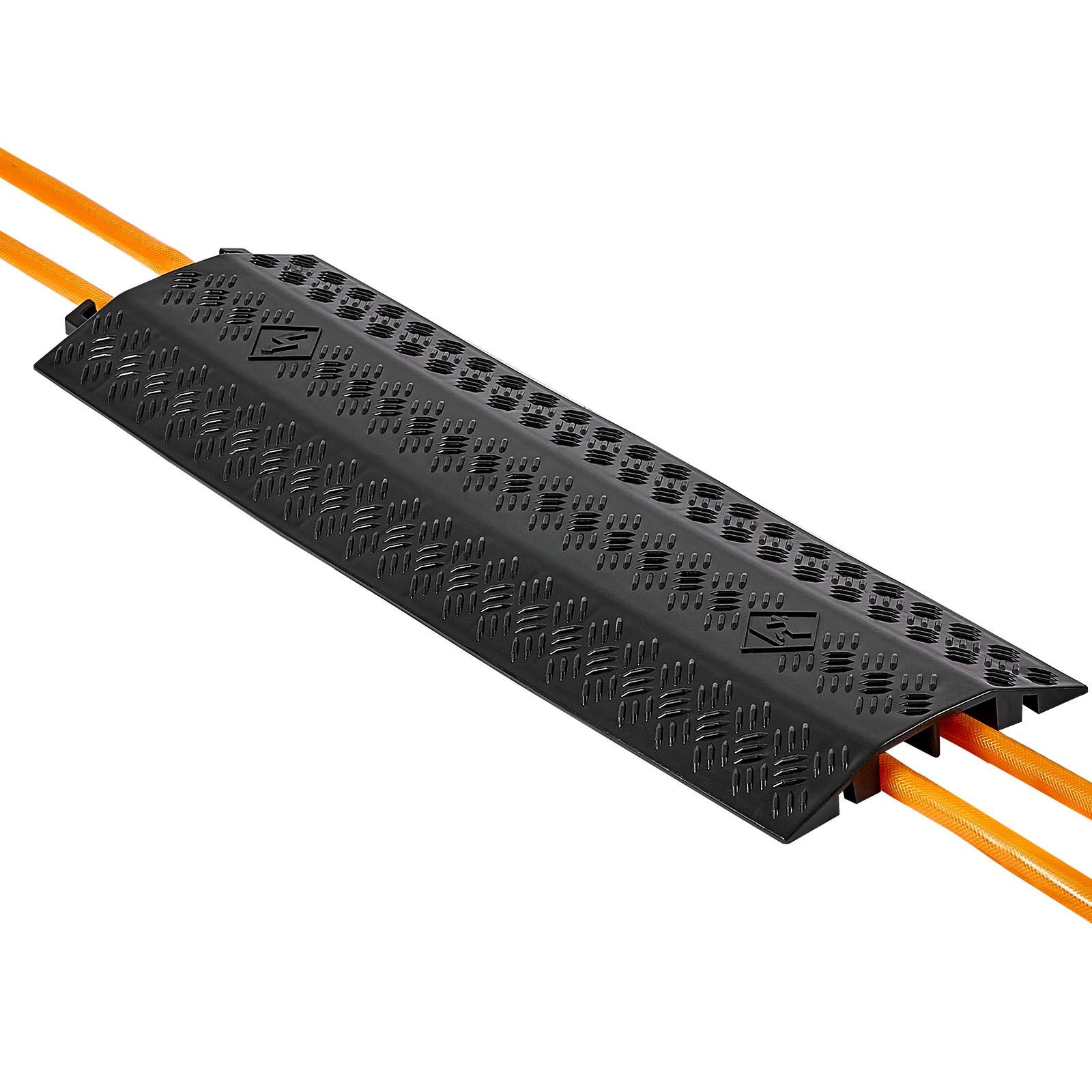 Heavy Duty Cable Protector Ramp, 500 lbs Axle Load, 3 Pack