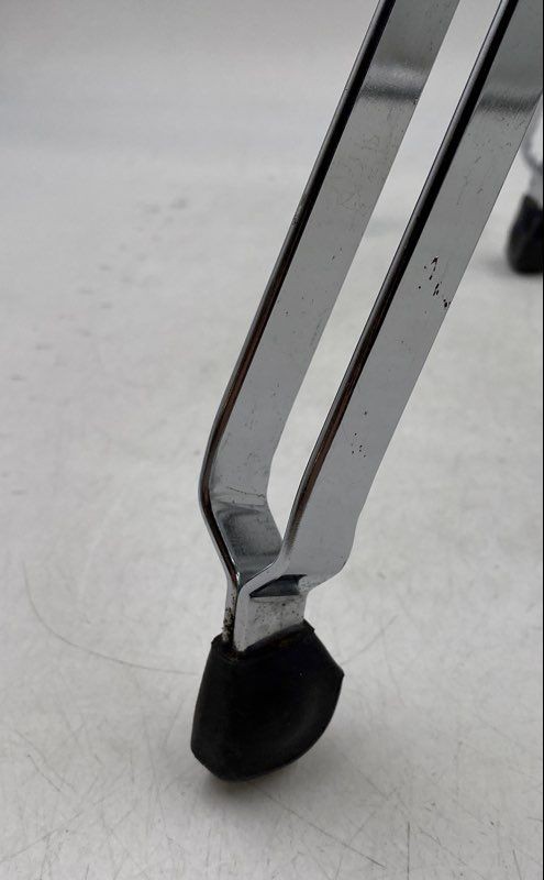 Single-Braced Legs Adjustable Chrome Tripod Foldable Drum Cymbal Stand
