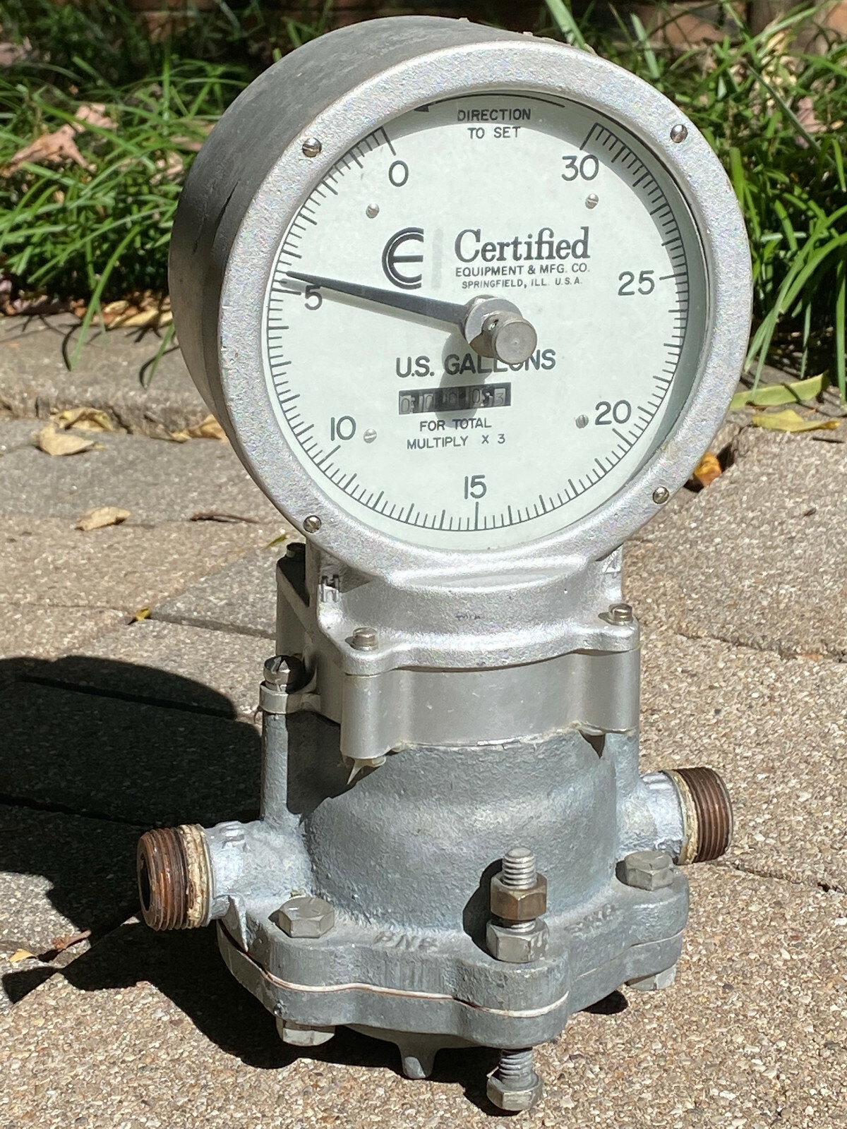 NOS Certified Equipment Springfield Illinois Fuel-Water Meter