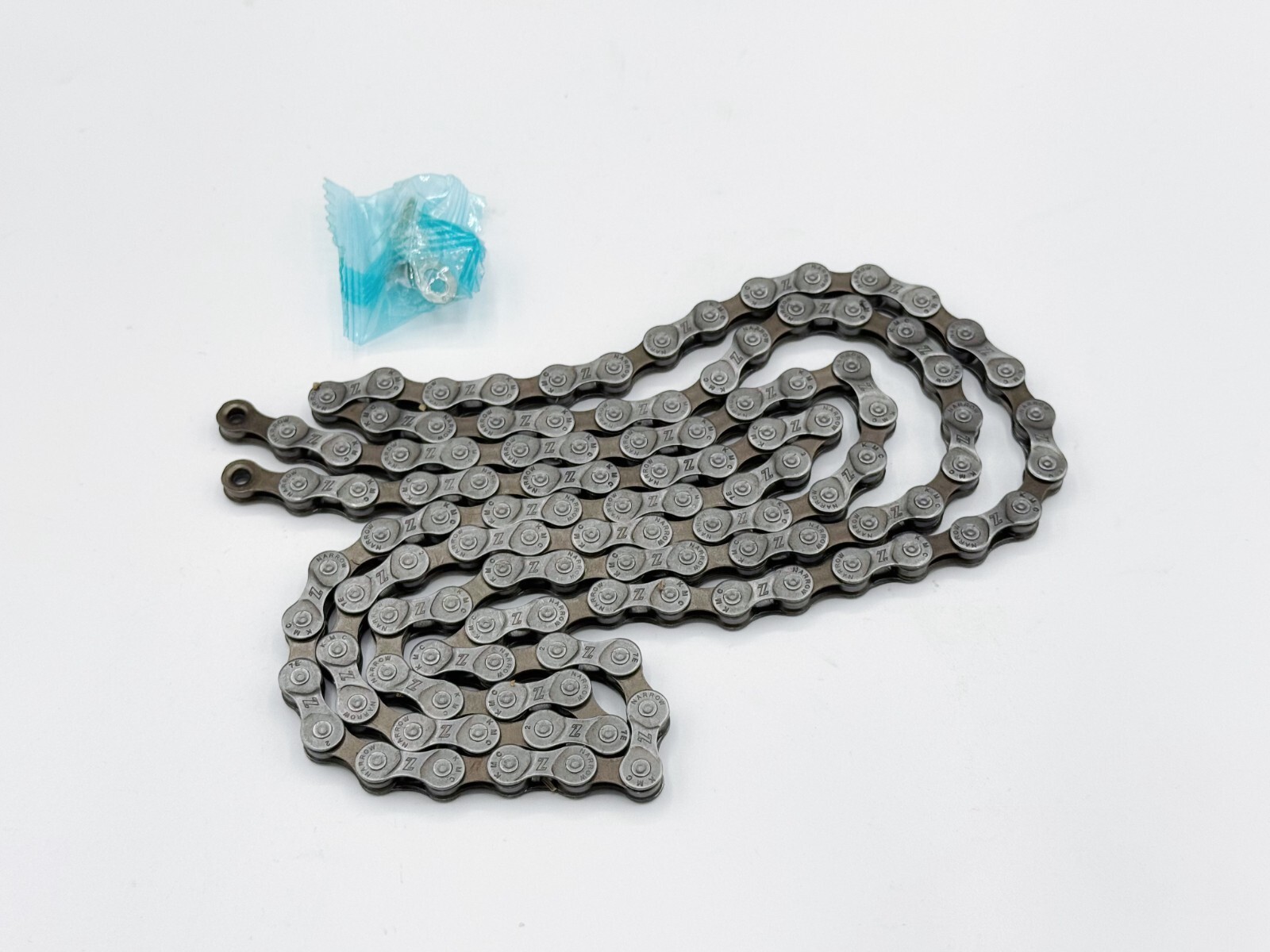 18/21/24 Speed 1/2 x 3/32 Inch Bike Chain 116 Links Brown/Gray
