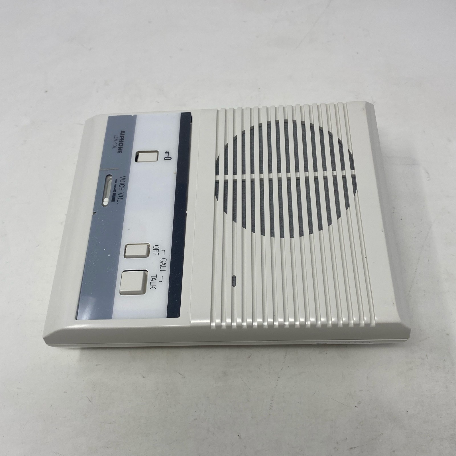 Aiphone LEM-1DL White Single-Call Master Intercom w/ Door Release