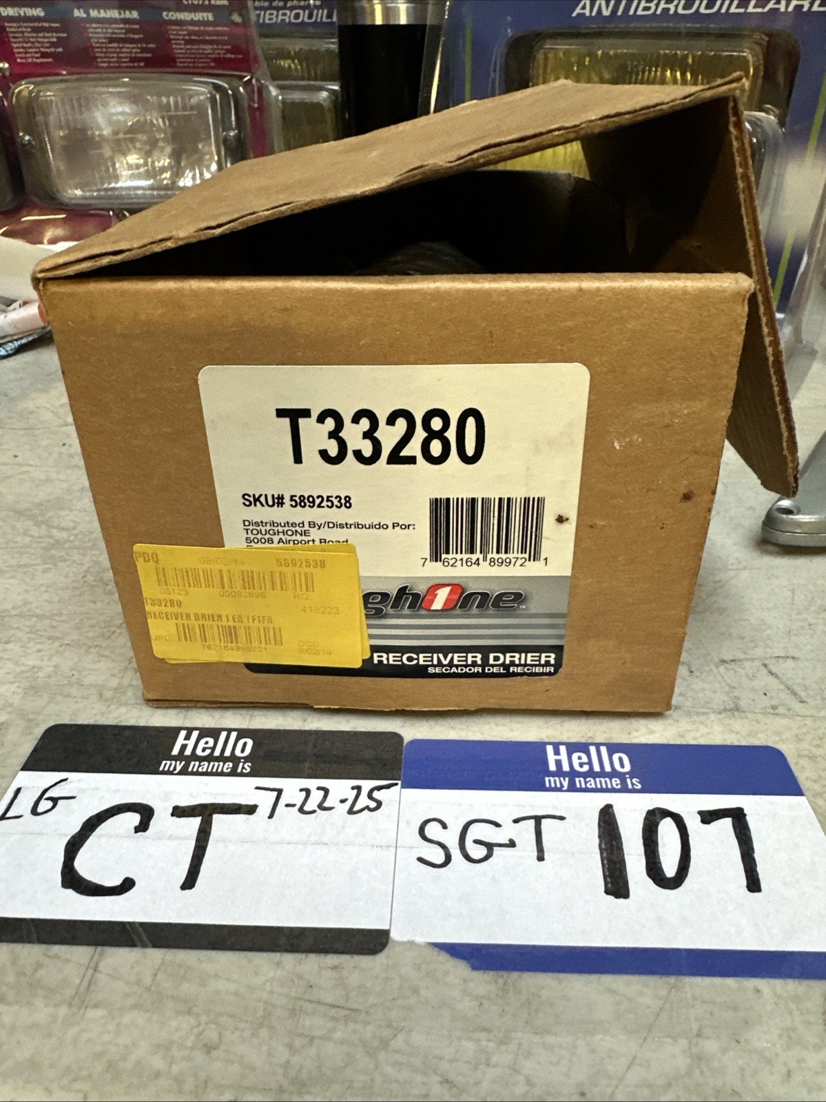 Toughone T33280 A/C Receiver Drier