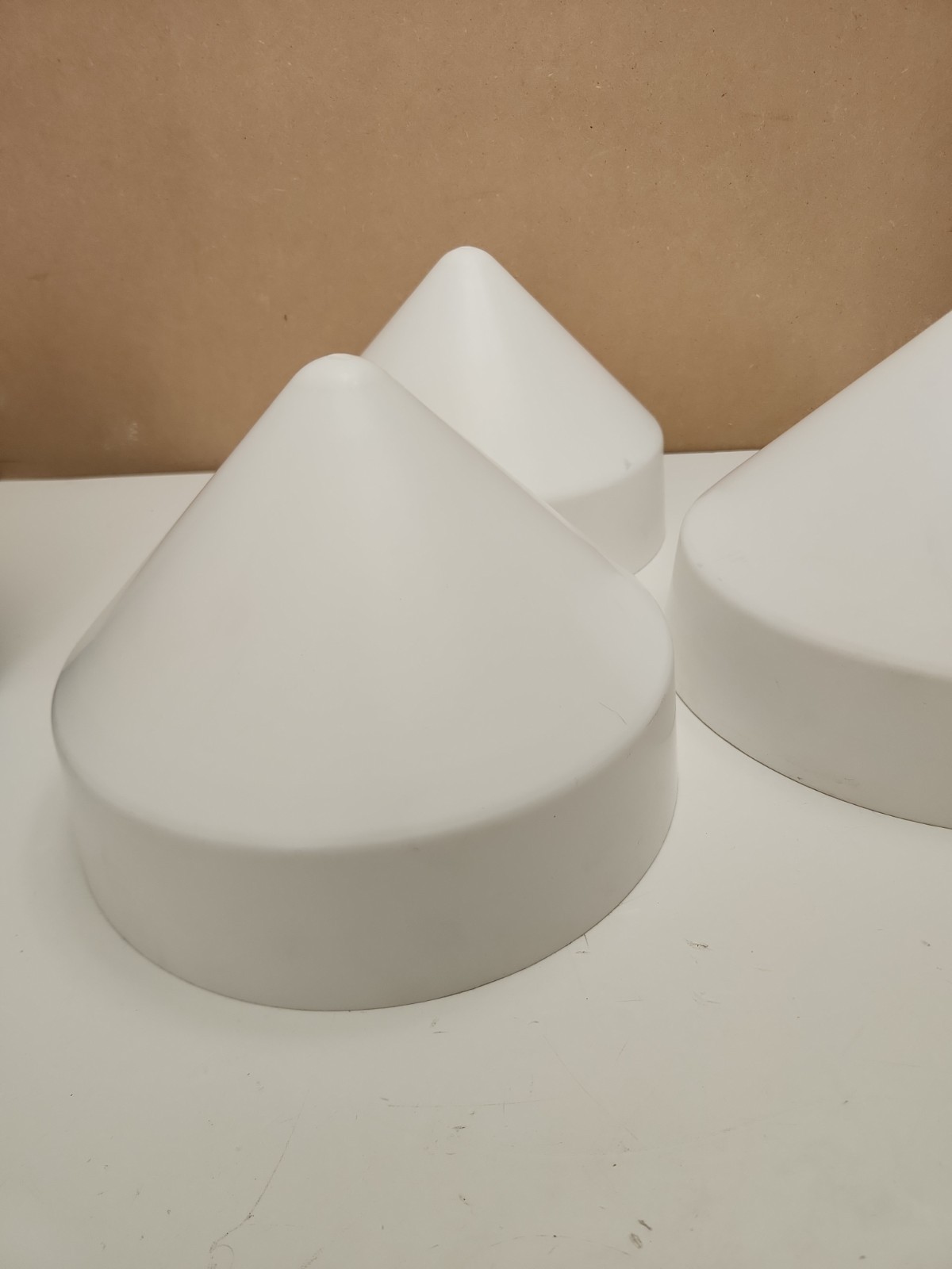 Dock Edge  White PVC 8 inch Piling Cap ( New With Wear Form Storage)
