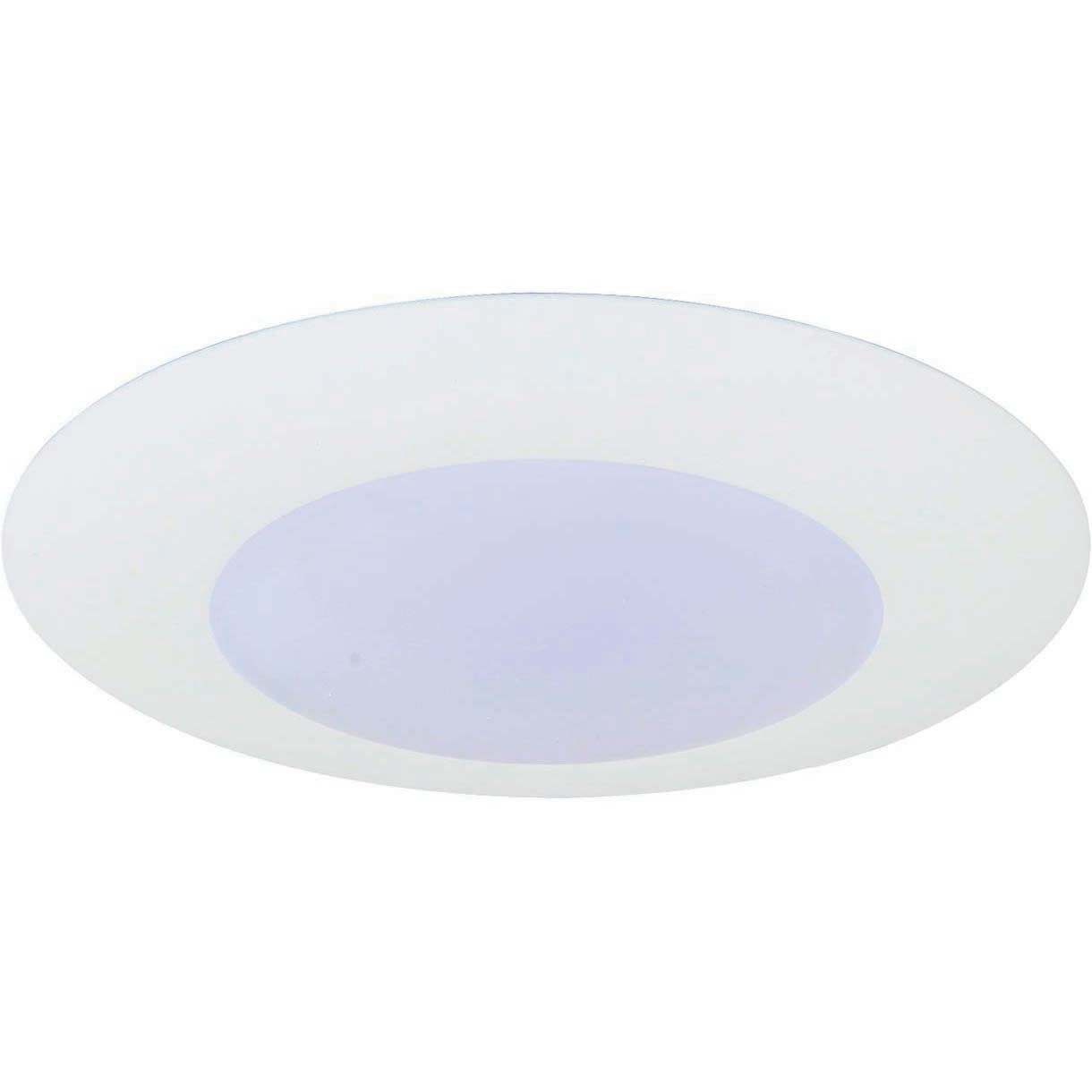 Volume Lighting V8622-6 White 8"W Shower Trim