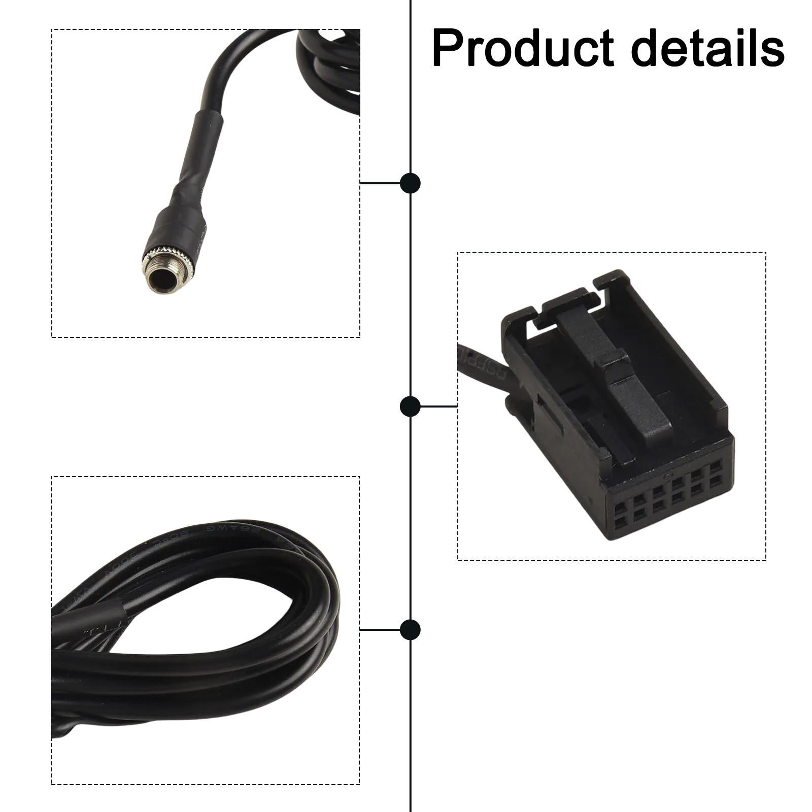 AUX Connection Solution Specifically Made for Select For FORD Vehicles
