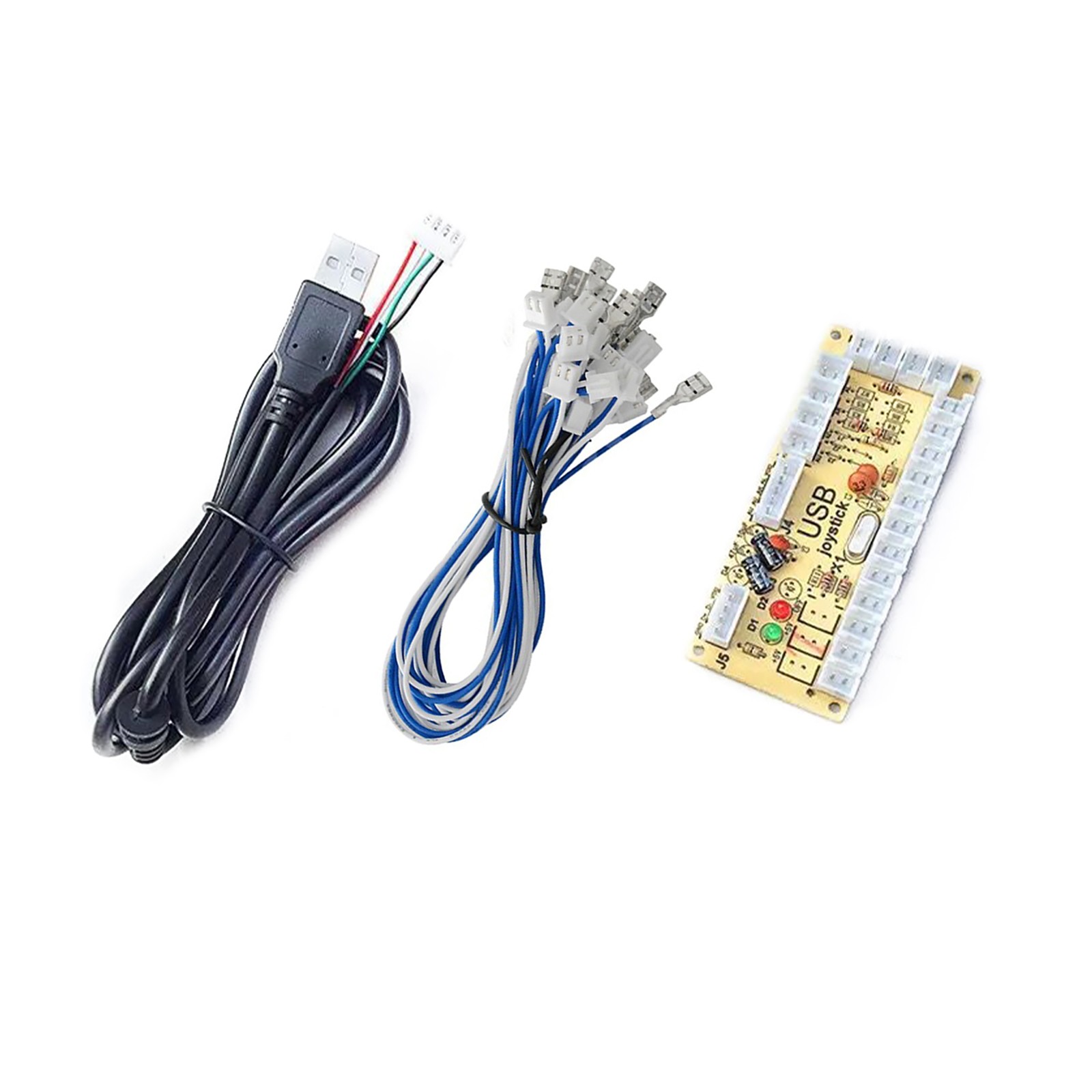 Zero Delay Arcade USB Encoder With USB/Wire Cable For Mame Jamma DIY PC Game