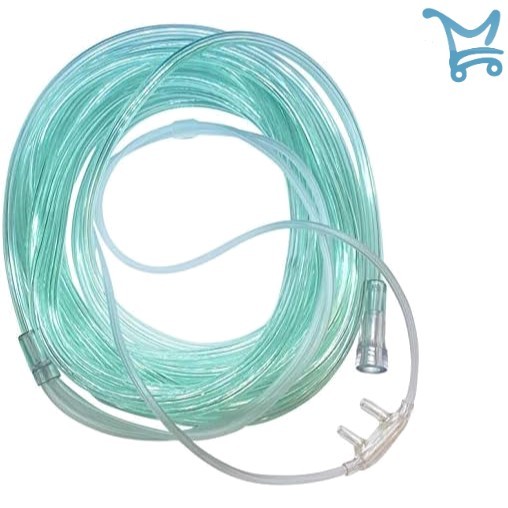Adult Comfort Soft Plus Nasal Cannulas 25ft Kink Resistant Tubing Pack of 5