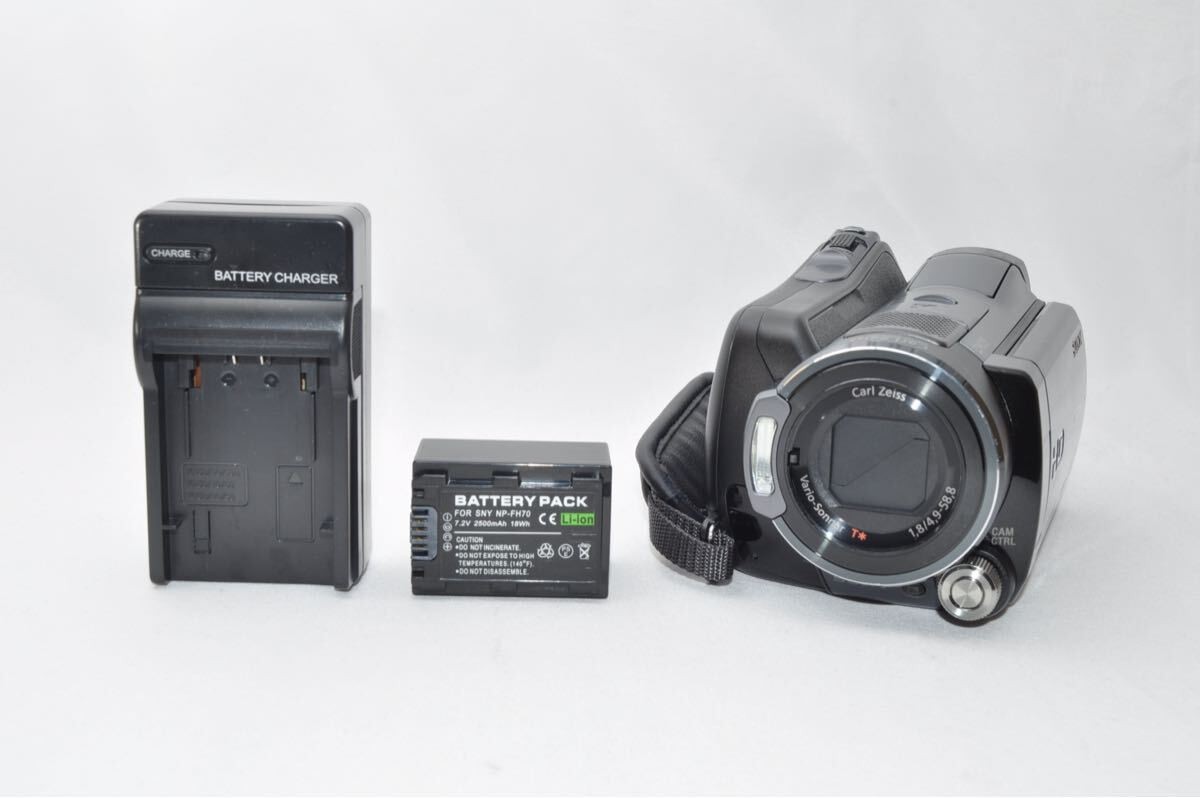 SONY Handycam HDR-SR12 Black Camcorder Video Camera Full HD 12x Zoom Japanese