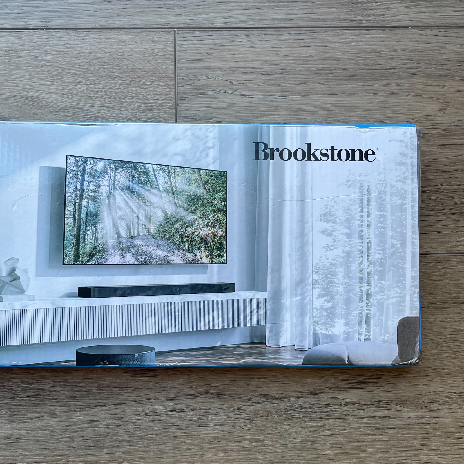 Brookstone Fixed TV Wall Mount for 36-90 in TVs Bracket with Hardware