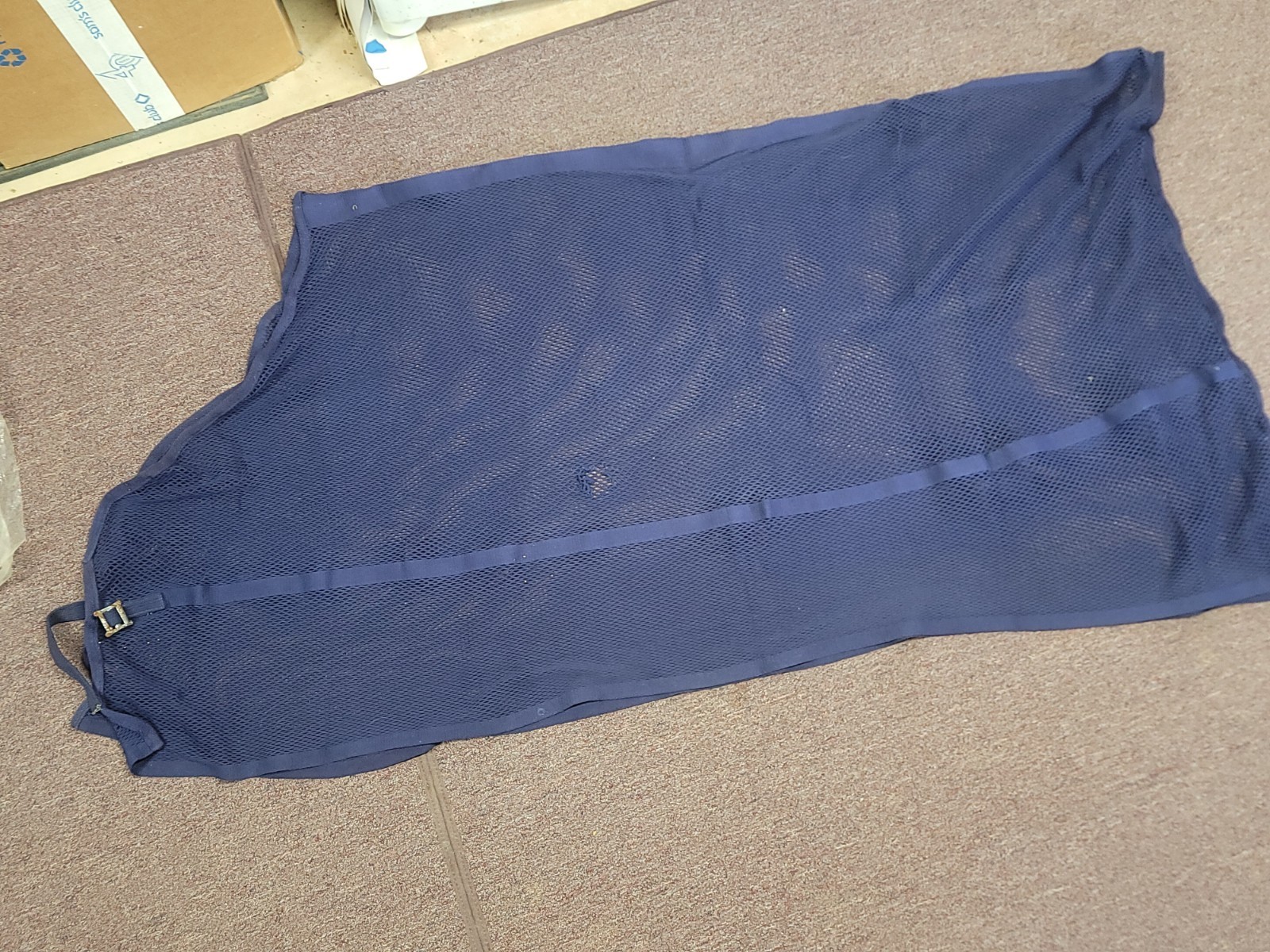 70" Navy Scrim Sheet