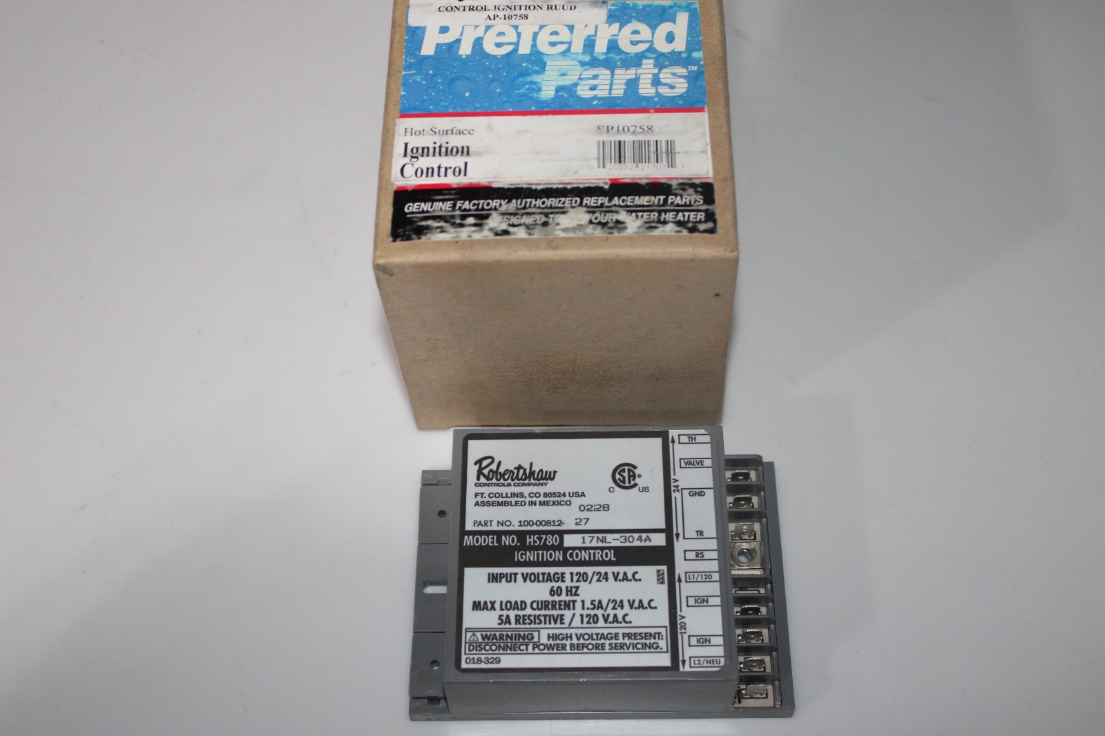 Preferred parts SP10758 Ignition Control 100-00812-27
