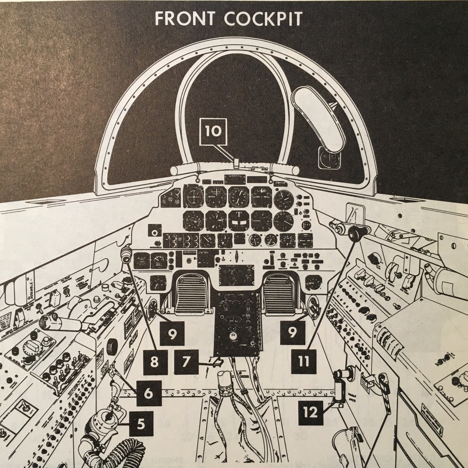 Original 1959 Lockheed T-33A Flight Manual