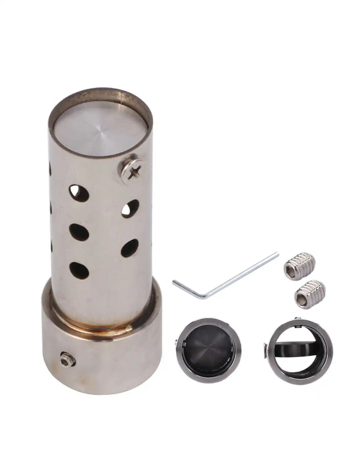 Motorcycle Muffler Plug 35/30/20/25mm Exhaust Pipe Modification Universal ﻿DB