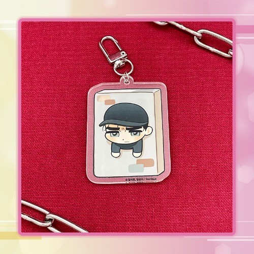 Webtoon MD [ Full Volume 마이크 없이도 들려 ] Beom Double-Sided Acrylic Keyring (TNQ122)