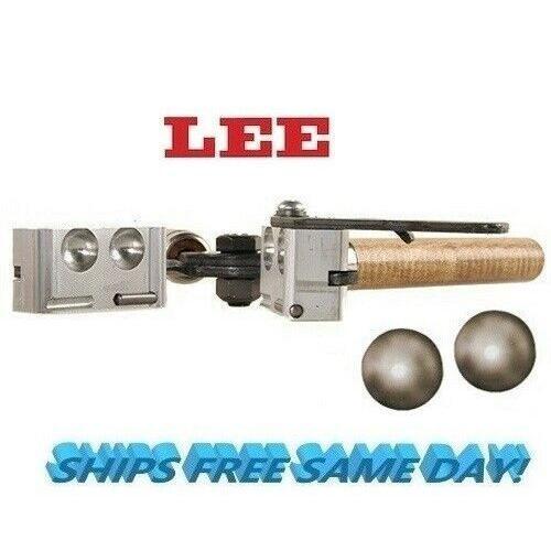 90410 Lee 2-Cavity Bullet Mold .319 Diameter Round Ball # 90410  New !