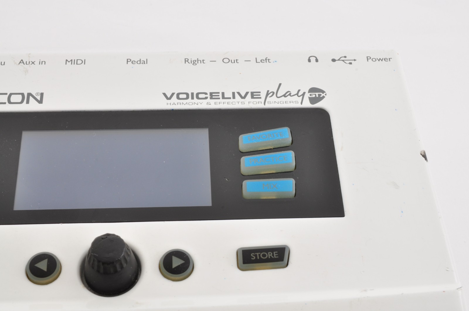 TC HELICON VoiceLive Play GTX Vocal Effect Processor 12326446 With AC Adapter