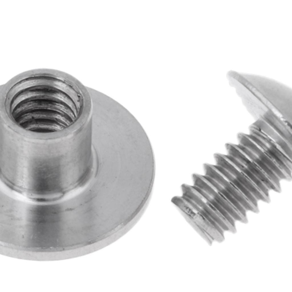 16Pieces Stainless Screws Set Scuba Diving Backplate Pad