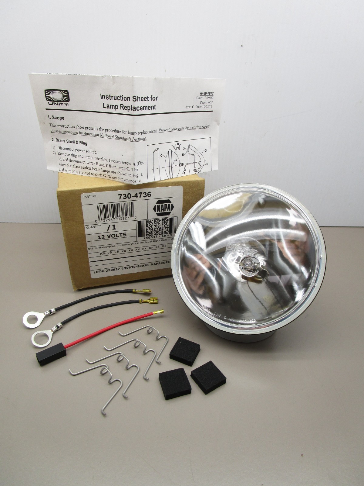 Unity  U-7682  5" Spot Lamp HID Conversion Kit  100W 12V