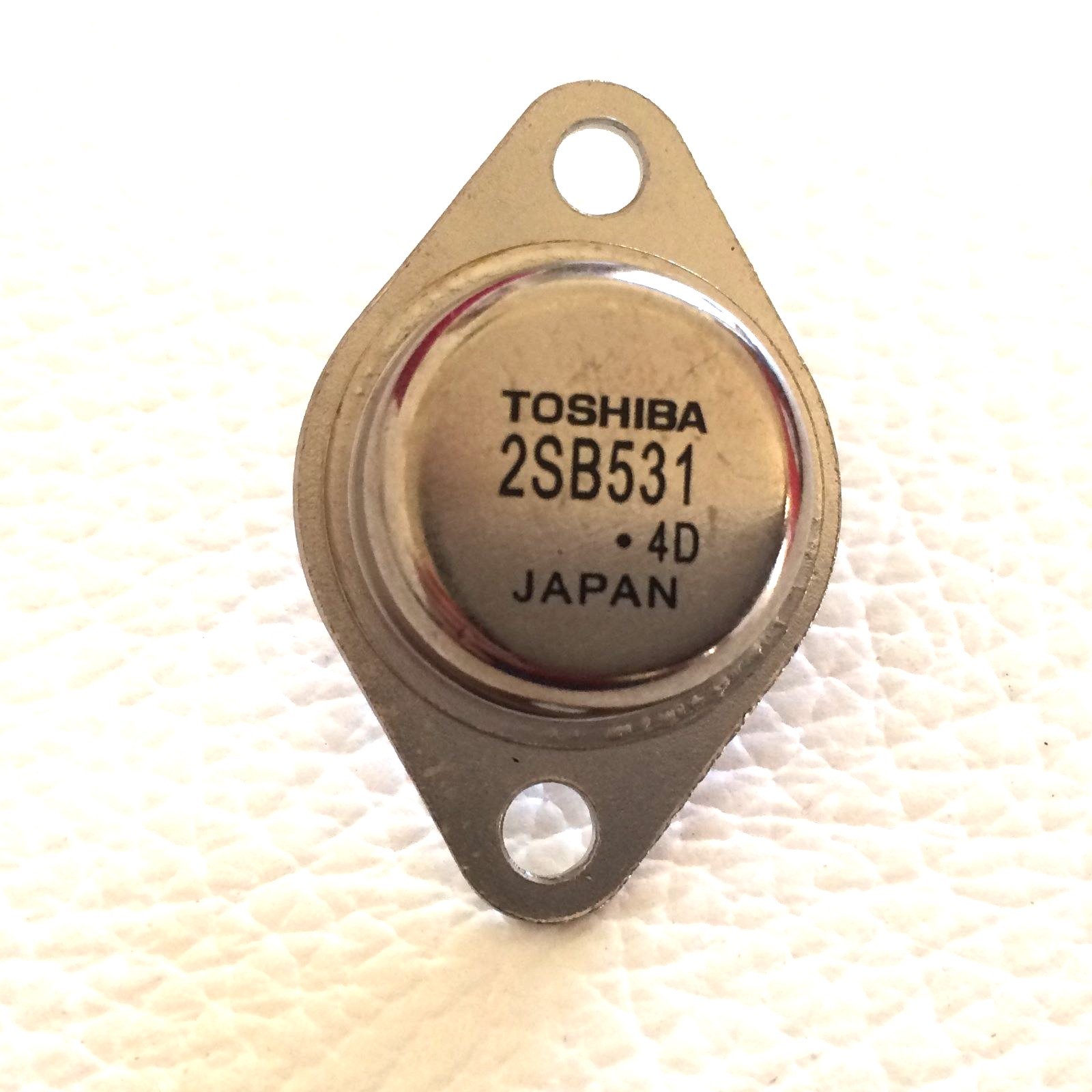 LOT OF 10 2SB531 Toshiba PNP Silicon Power TO-3 Transistor NTE281 ECG281