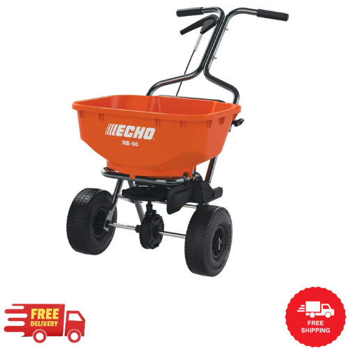 Echo 60 lbs. Portable Heavy Duty Large Hopper Professional Spreader Tool