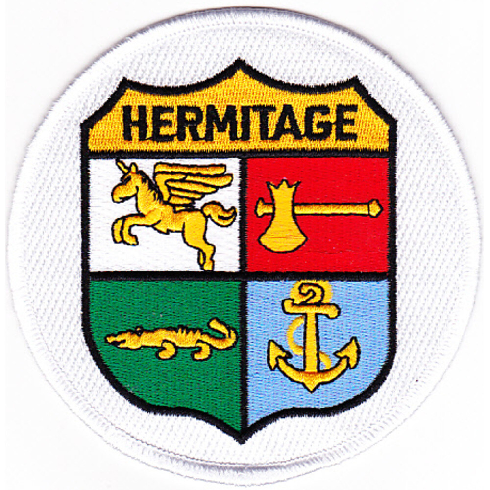 USS Hermitage LSD 34 Dock Landing Ship Patch