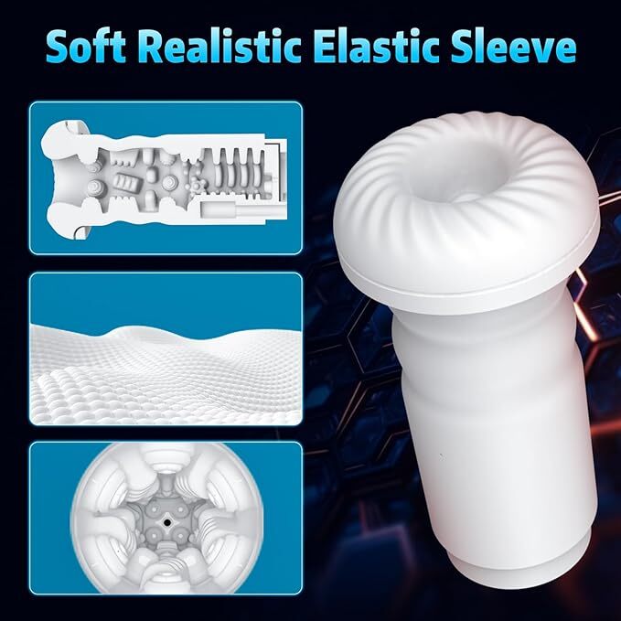 Automatic Male Masturbator Cup Thrusting Heating Vibrator Telescopic Lubricants