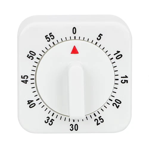 1 Kitchen Timer 60 Minute Timing Bell Alarm Sound Home Baking Cooking Mechanical