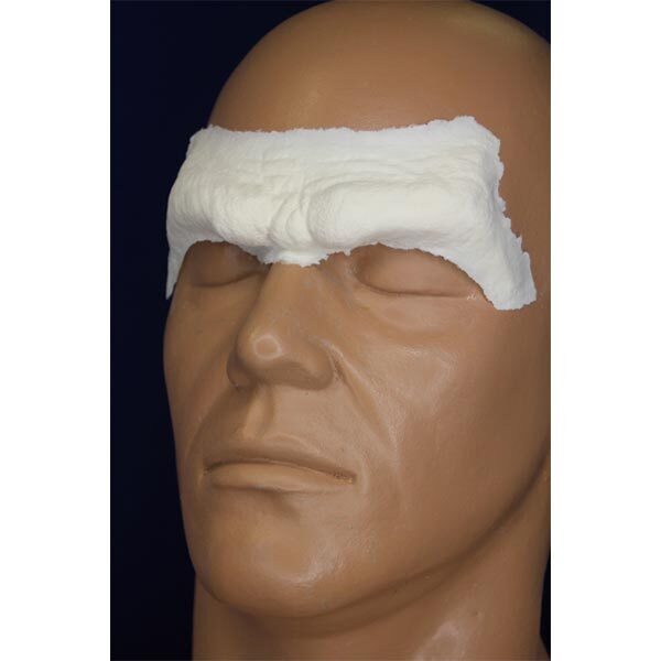 Rubber Wear Caveman Forehead Foam Latex Prosthetic Appliance for SFX/Cosplay
