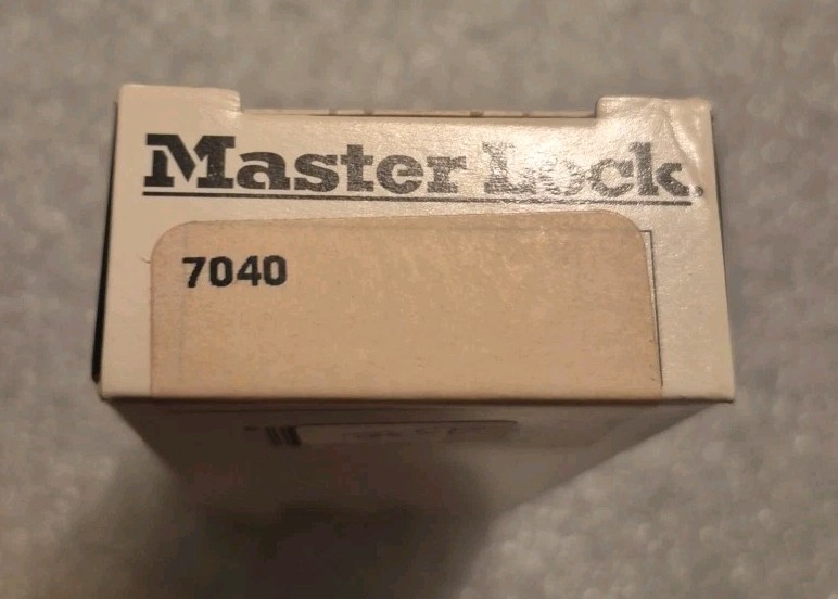Master Pro Series 7040 Keyed Heavy Duty Keyed Padlock