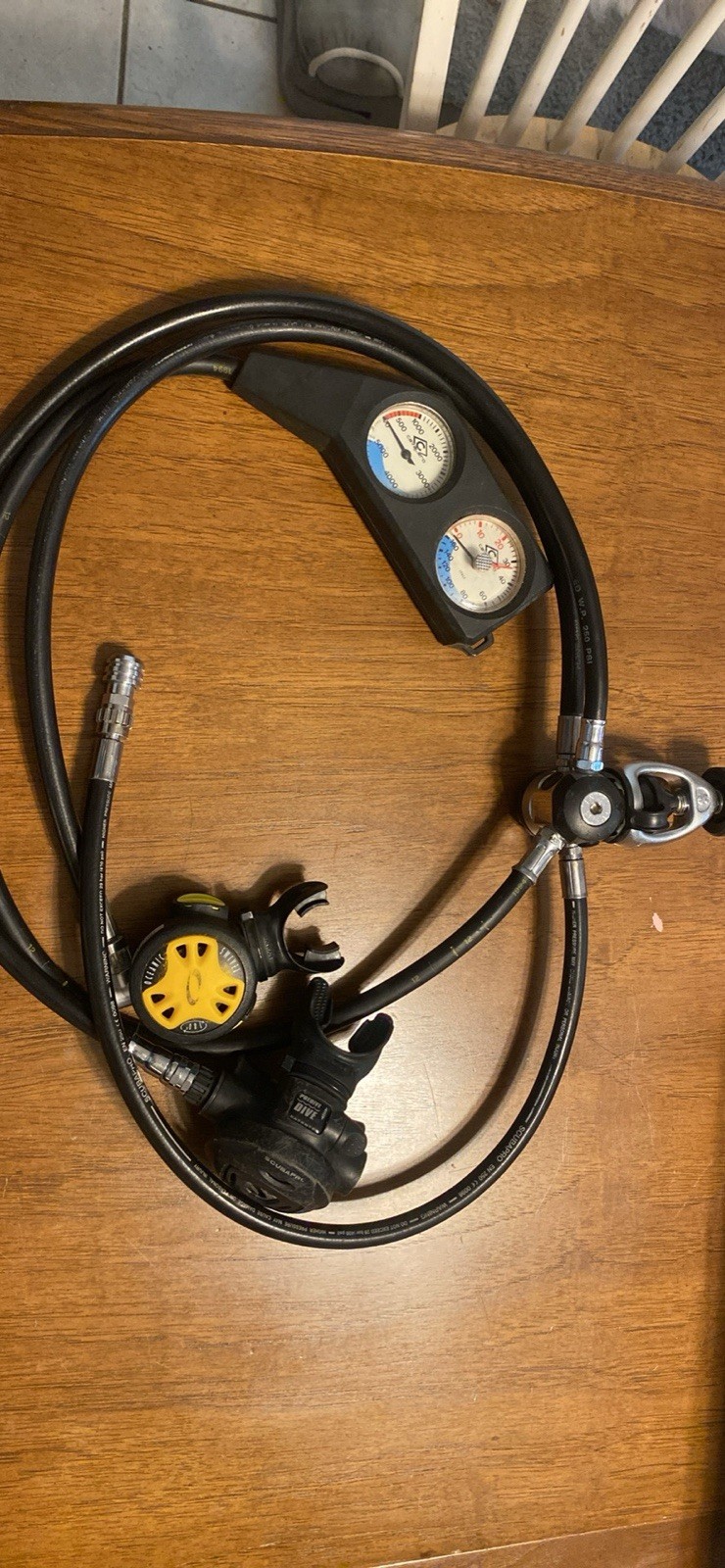 Complete Scubapro complete reg set water ready- serviced 03/2026