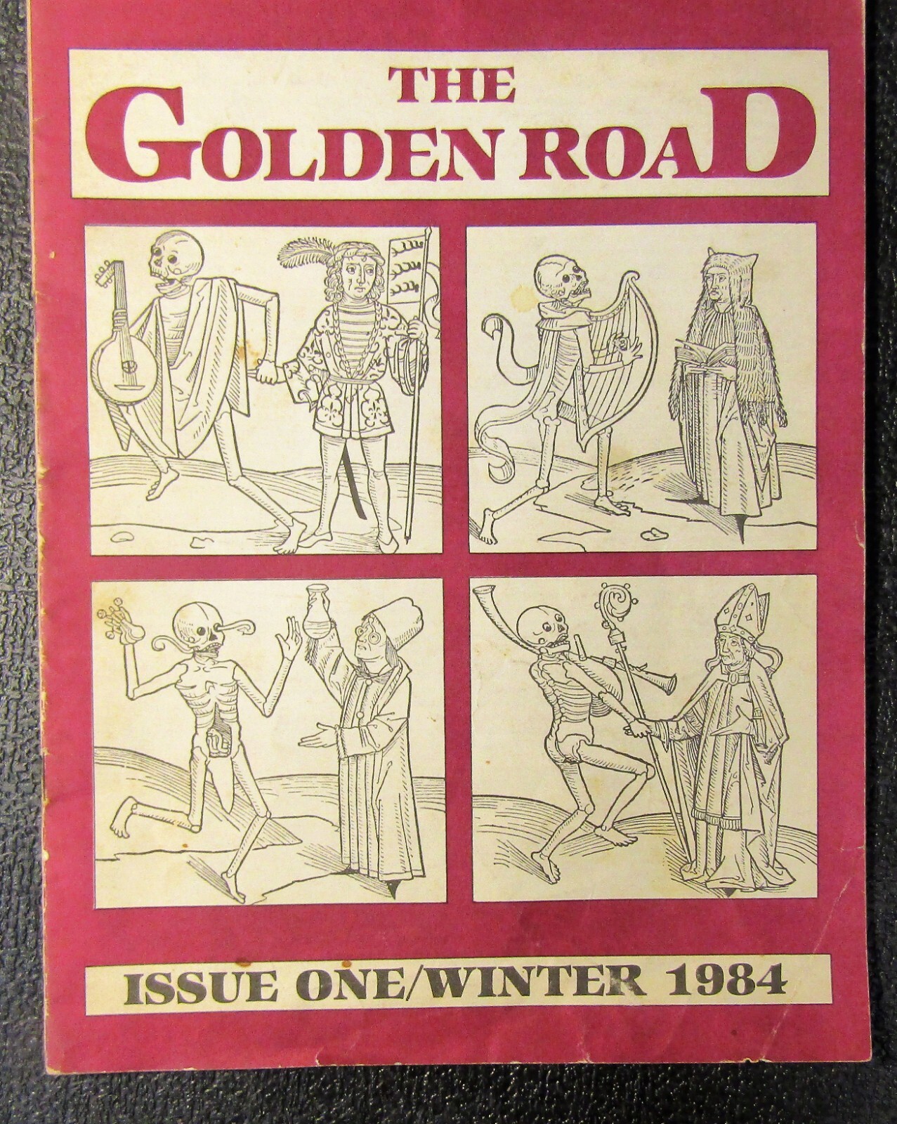 VERY RARE FIRST ISSUE OF GRATEFUL DEAD 'THE GOLDEN ROAD'  MAGAZINE  from 1984