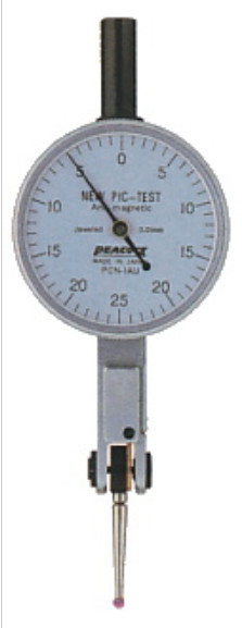 PEACOCK Non-magnetic/Electric Pictest PCN-1AU Graduation 0.01mm Range 0.5mm