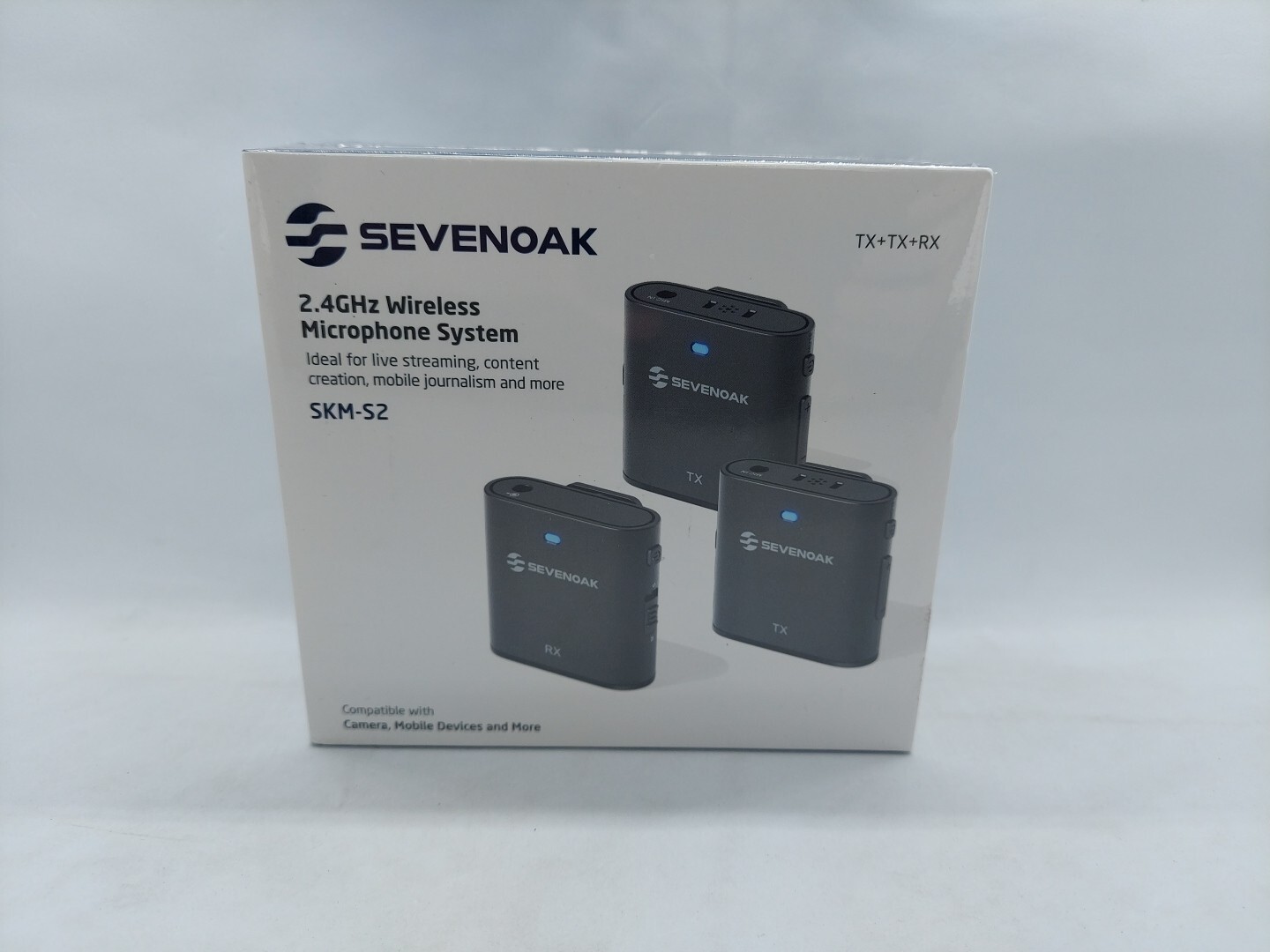 Sevenoak 2.4GHz Wireless Lavalier Microphone System for Camera/Phone SKM-S2