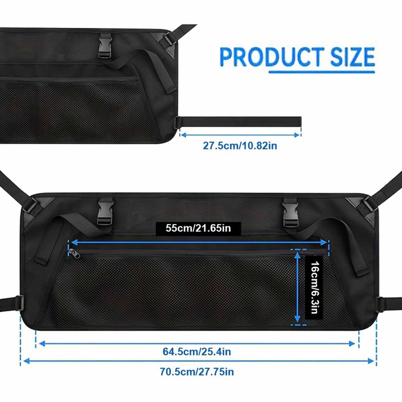 Foldable Wagon Side Pocket Backyard Trolley Cart Beach Accessories Organizer