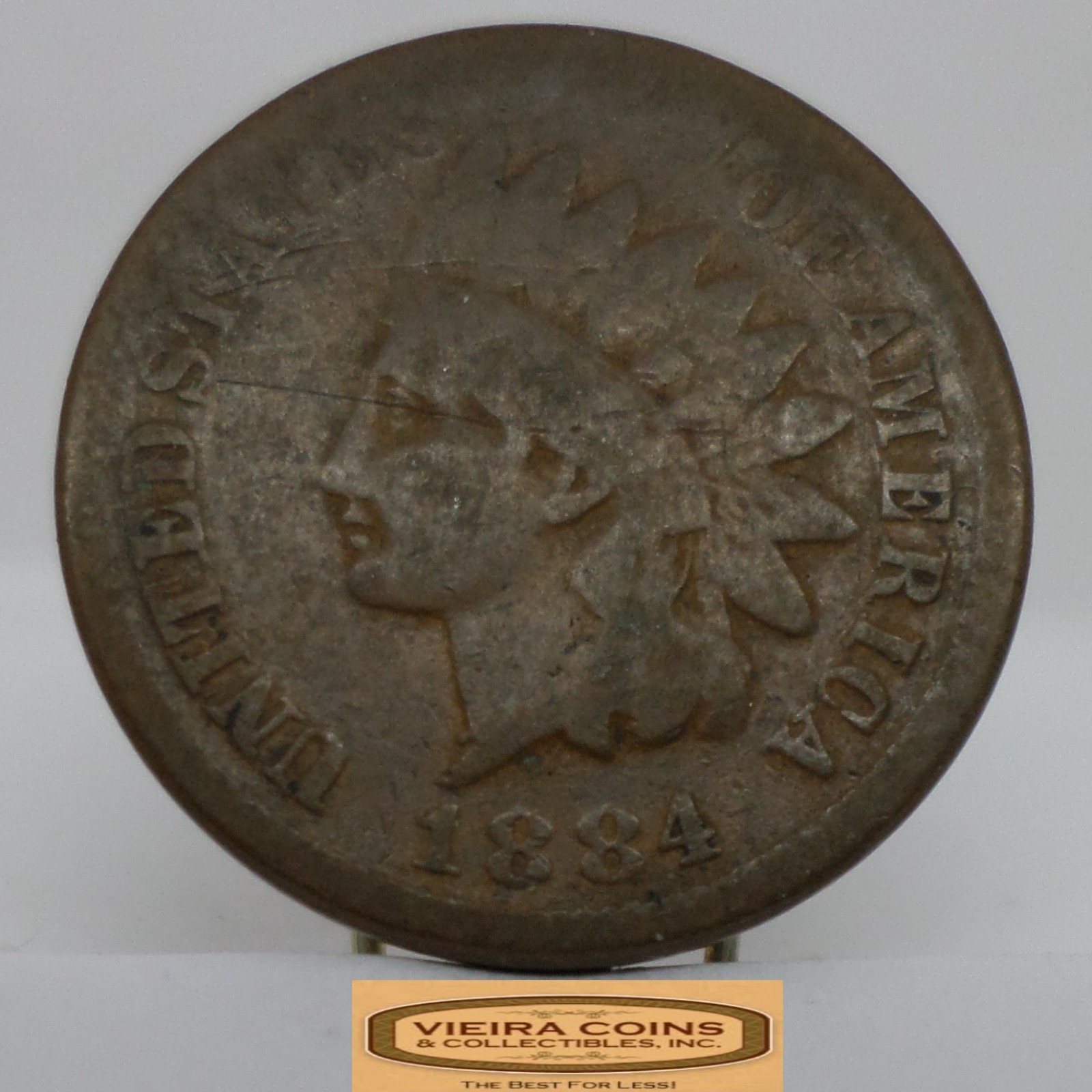 1884 Indian Head One Cent - #C61125NQ