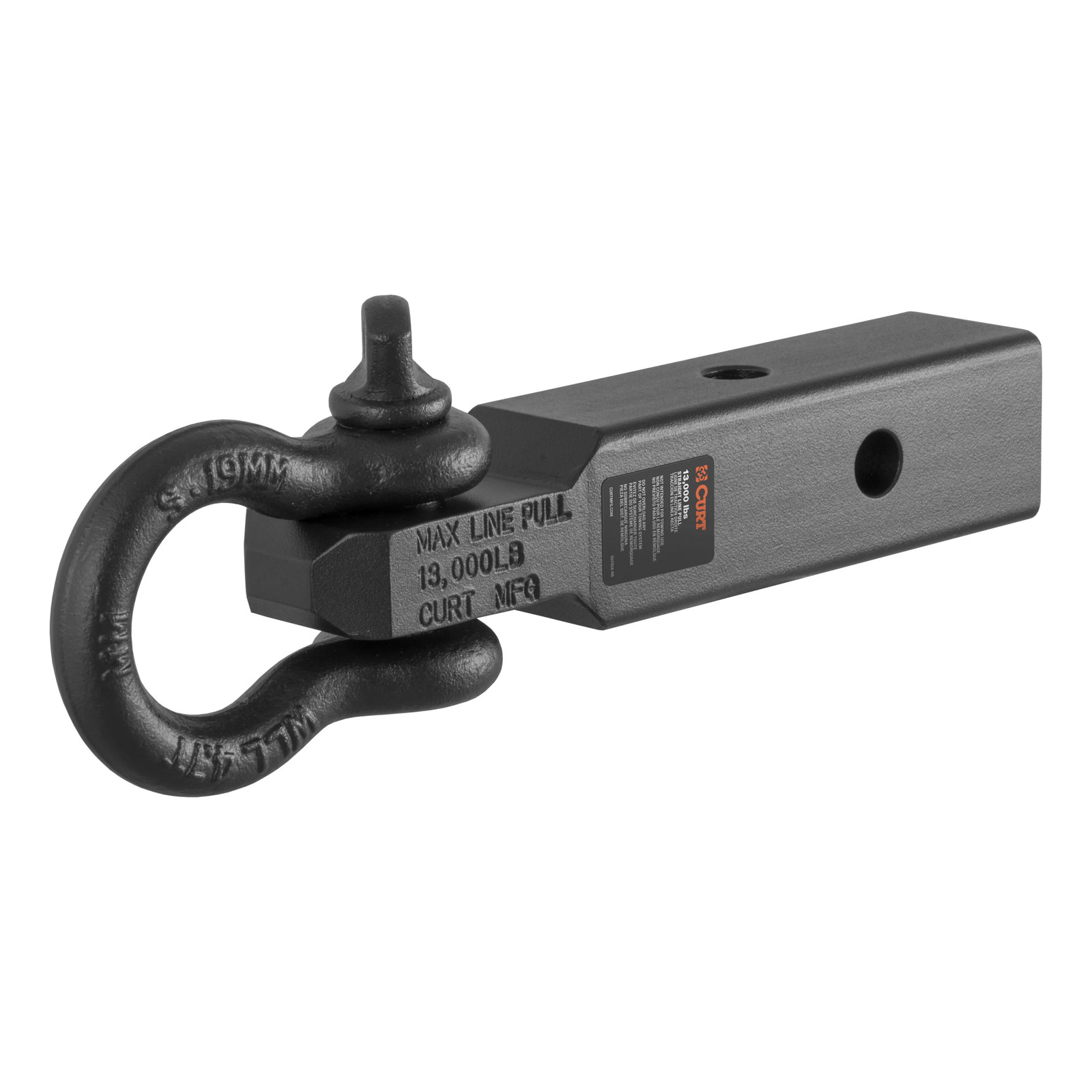 CURT D-Ring Shackle Mount 2in Shank 45832