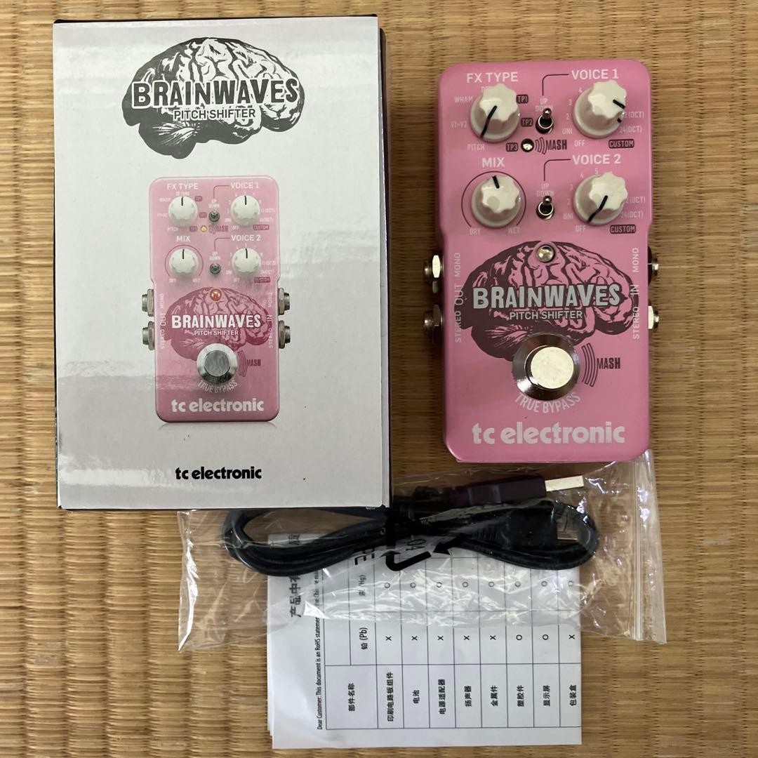 tc electronic BRAINWAVES Pitch Shifter Pedal