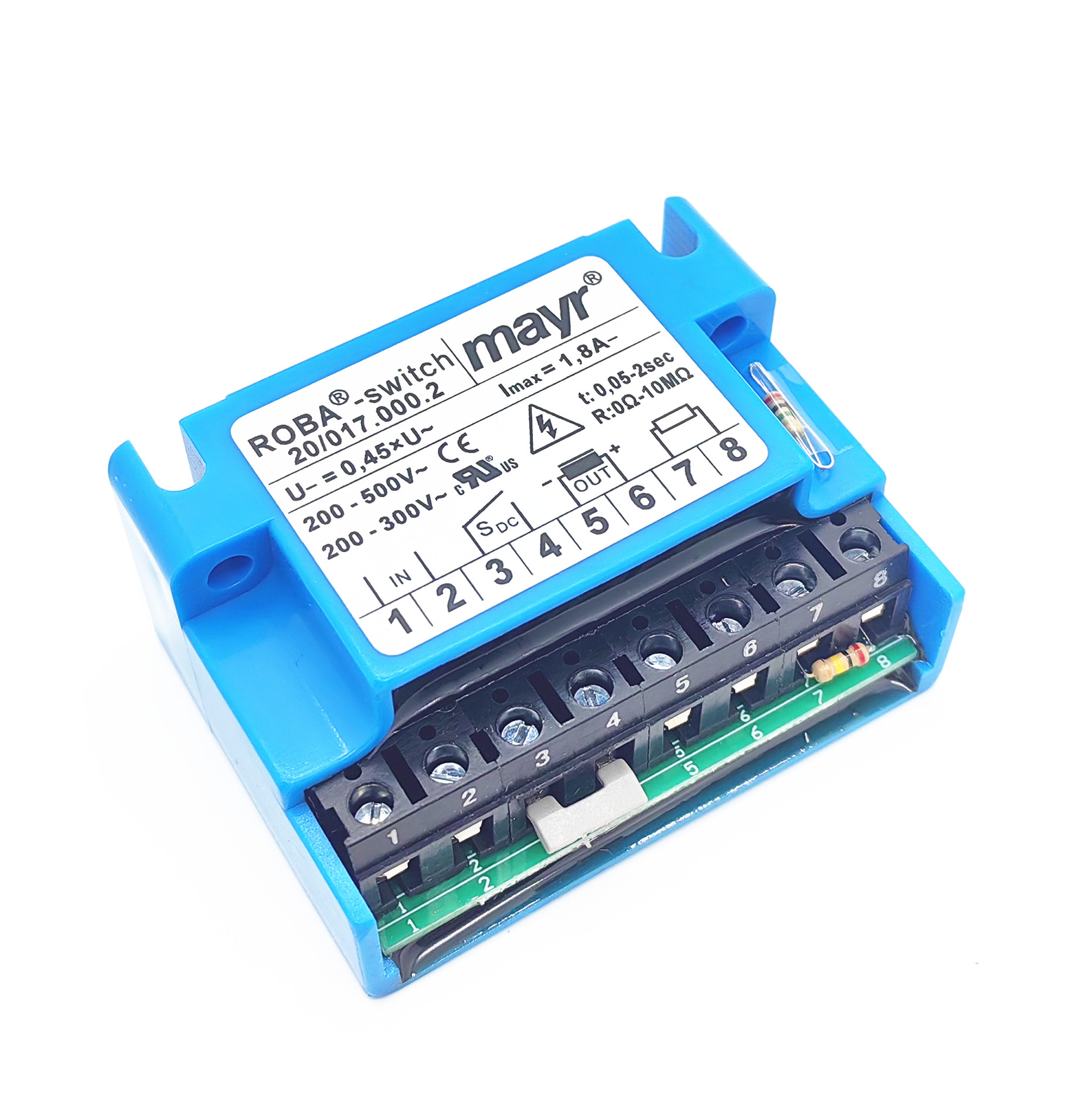MAYR motor brake rectifier ROBA-switch 20/017.000.2