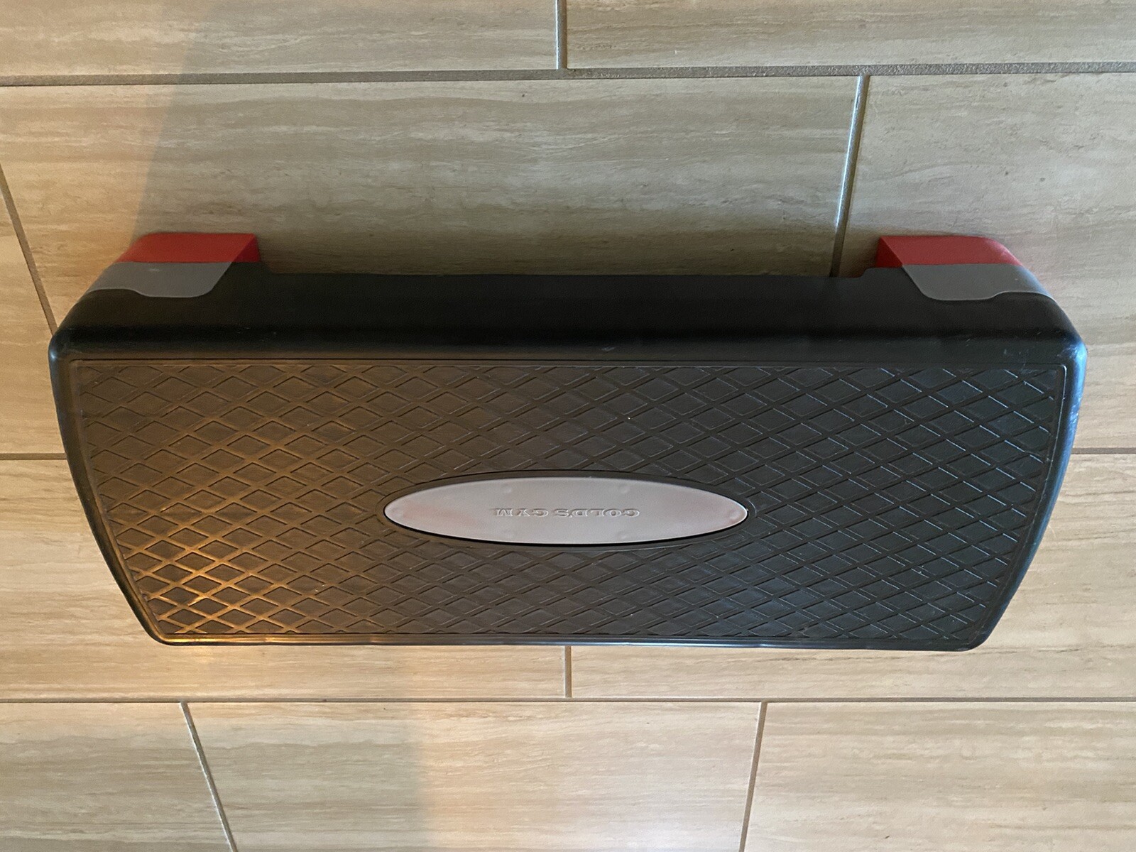 Golds Gym Step Up Deck Platform Riser Adjustable Aerobic Exercise Training