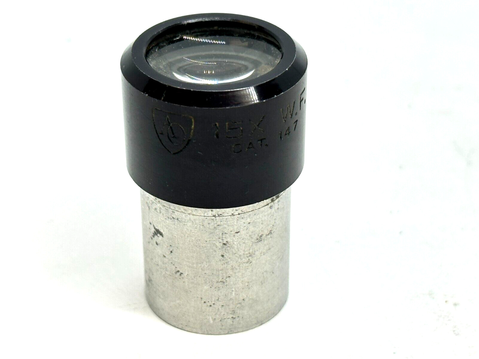 American Optical Cat. 147 Microscope Eyepiece 15X W.F
