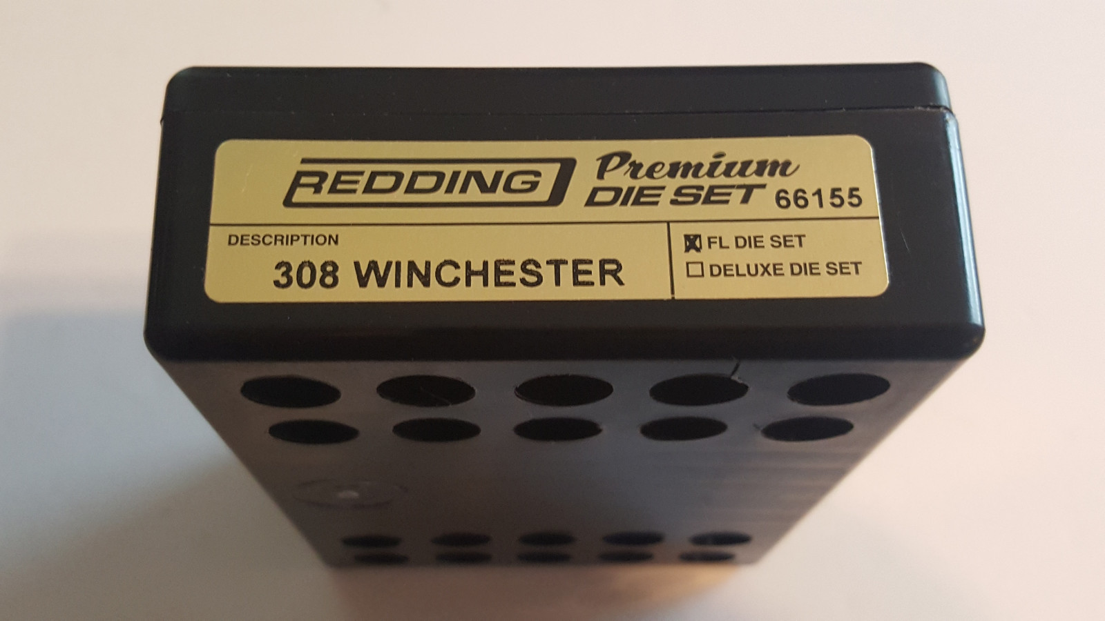 66155 REDDING 2-DIE PREMIUM FULL LENGTH DIE SET - 308 WINCHESTER - BRAND NEW
