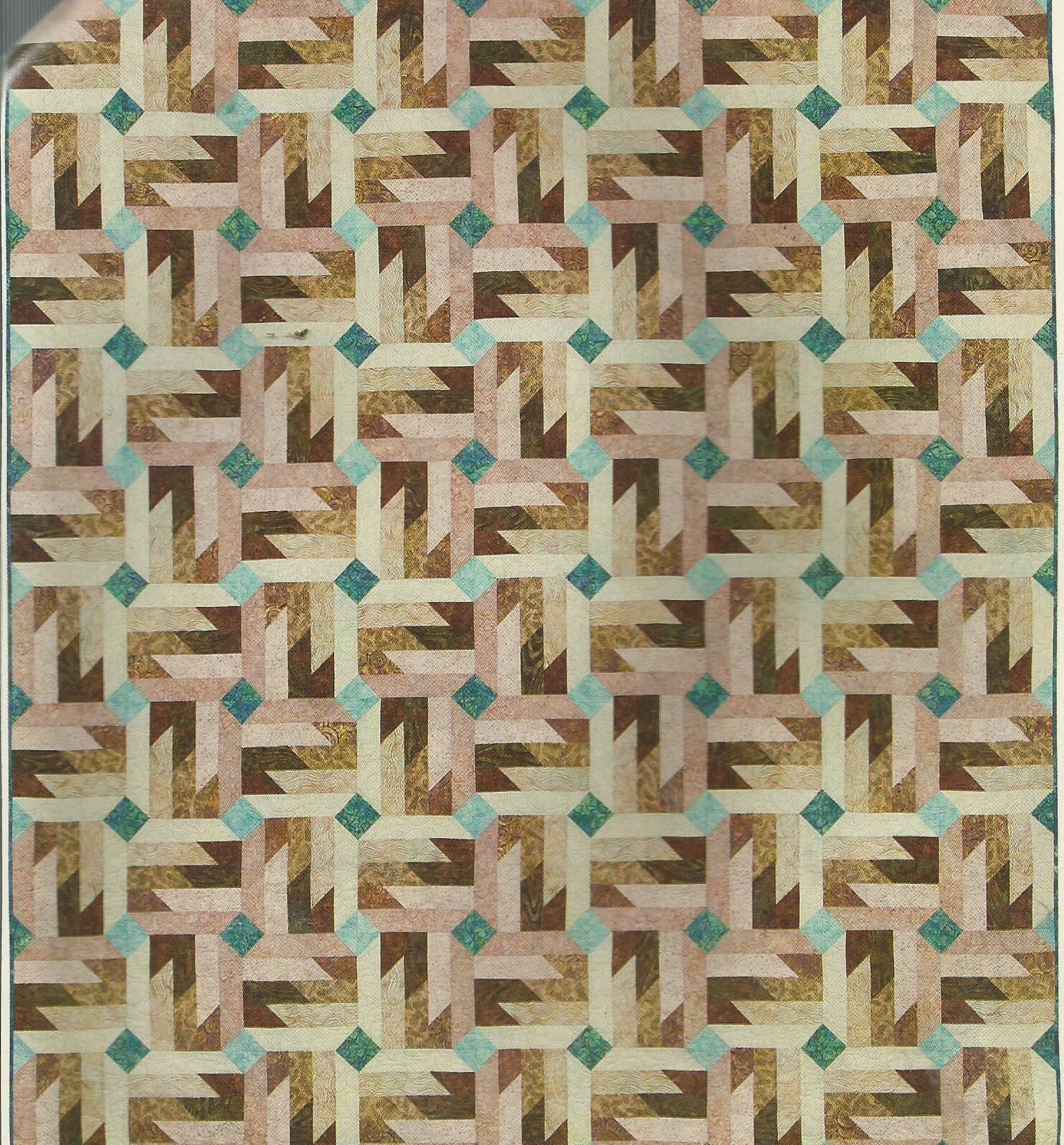 B0598 SEA SALT QUILT PATTERN/INSTRUCTIONS
